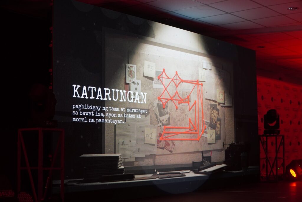 SineMulat Tres Film Festival poster showcasing how multimedia arts becomes the last resort for truth