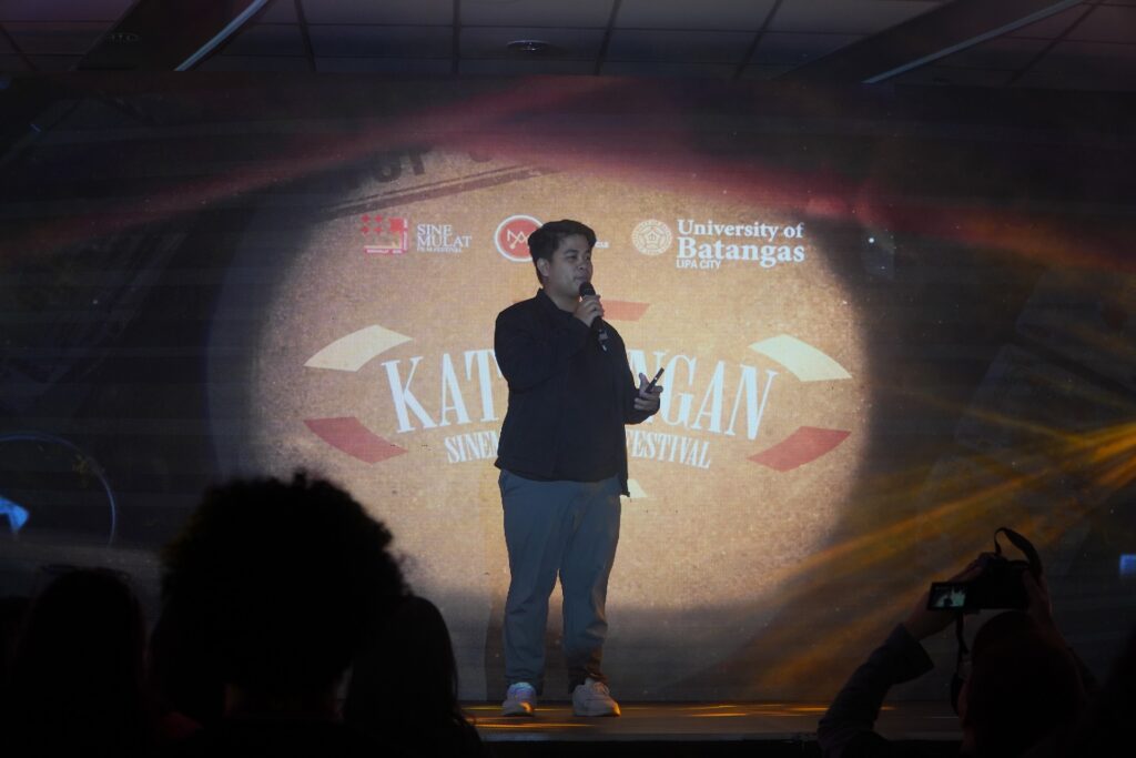 UBLC multimedia arts student and festival director Jhon Albert "Direk Albyy" Hertez.