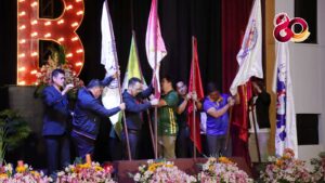 Lowering of flags of the NCAA South Season 27 Management Committee and Policy Board